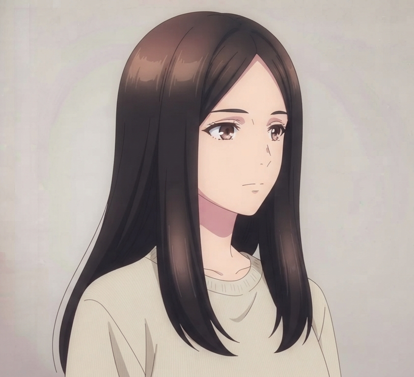 Female · Glass Hair · Front Right 3/4